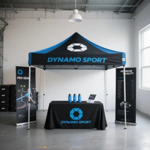 Custom Industrial Folding Pop Up Display Portable Booth Tents for Trade Show Activities Parties and Beaches