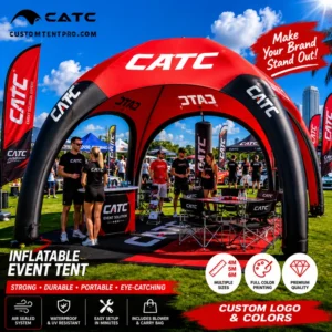 Custom Inflatable Event Tent Professional Spider Marquee Full Printing Advertising Tent