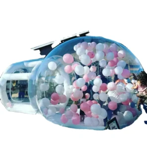 Custom Inflatable Igloo Bubble House Tent Clear Tent Dome House Inflatable Balloons Bubble House