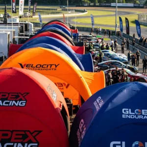 Custom Inflatable Motorsport Pit Tent, Exhibition Spider Marquee Awning