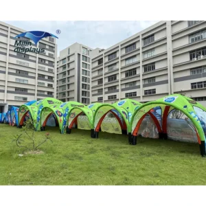 Custom Inflatable Spider Canopy Sunshade Gazebo Trade Show Tent for Outdoor Racing and Sports Events