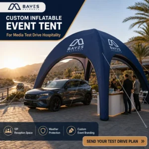 Custom Inflatable Trade Show Tent Gazebo Airtight Canopy for Exhibition Booths and Events