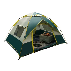 Factory Direct Single Layer Oxford Automatic Camping Tent Waterproof Breathable for Outdoor Hiking
