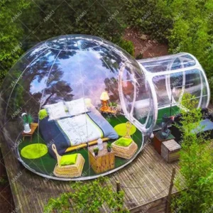 Custom Large Outdoor Transparent Inflatable Bubble Lodge Tent