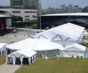 Custom Large Waterproof Outdoor Event Tent with PVDF Fabric Portable & Eco Friendly for Weddings Exhibitions & Parties