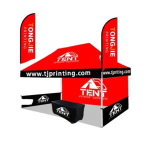 Custom Logo 10*10FT Pop up Trade Show Tent for Outdoor Promotion and Branding Marquee Gazebo