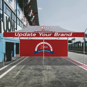 Custom Logo 10X20ft Waterproof Aluminum Frame Pop Up Trade Show Tent Outdoor Advertising Canopy Durable 600D Polyester