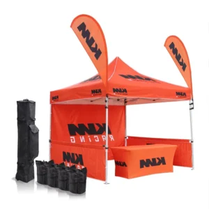 Custom Logo 10×10 Aluminum Alloy Advertising Tent for Outdoor Events Trade Shows Vendor Pop 3×3 Marquee Canopy Tent