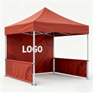 Custom Logo 10x10ft Outdoor Aluminum UV-Resistant Waterproof Portable Exhibition Tent
