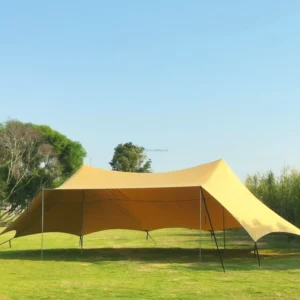 Custom Logo 6 8 Person One Bedroom Four season Waterproof Portable Quick Opening Party Tent Double Peak Sunshade Shelter Made