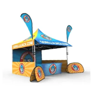 Custom Logo Aluminum Spring-Top Marquee Gazebo Advertising Event Tent