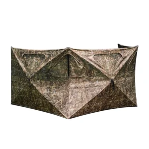 Custom Logo Camouflage Field Game Tent 2000 3000mm Waterproof Oxford Fabric Flame Retardant 150D Oxford Vinyl Tent