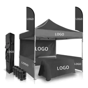 Custom Logo Foldable Outdoor Tents Promotional Event Pop Display for Trade Show Advertising Canopy