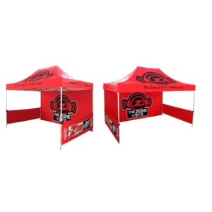 Custom Logo Folding Gazebo Canopy Tent for Display