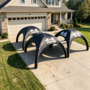 Custom Logo Inflatable Spider Canopy Dome Tent for Corporate Marketing Booths Sports Club