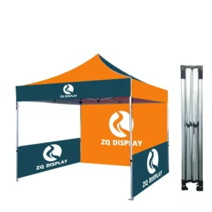 Custom Logo Outdoor Folding Gazebo Canopy Tent for Trade Shows and Advertising Displays