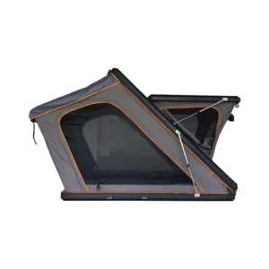 Custom Logo Oxford Waterproof Car Rooftop Tent Aluminum Alloy Hard Shell Quick Setup for SUV Camping Overlanding Four-Season Use