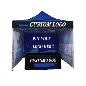 Custom Logo Pop-up Tent for Large Trade Show and Advertising (Customizable)