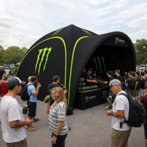 Custom Logo Portable Inflatable Air Dome Tent for Trade Shows, Events, and Parties