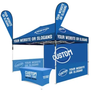 Custom Logo Portable Printed Exhibition Canopy Tent