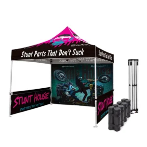Custom Logo Print 10×10 Canopy Tent Junior High School Primary School Sport Team Storage Tent