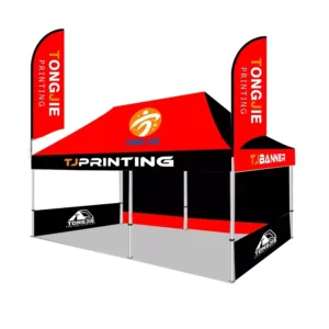 Custom Logo Printed Advertising Gazebo Tent Outdoor Event Pop up Canopy Tent Exhibition Folding Top Cover Tents