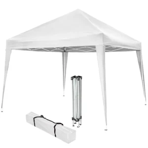 Custom Logo Printed All-Weather Waterproof Instant Pop-Up Picnic Canopy Tent, Aluminum and Steel Frame, Indoor Outdoor Events