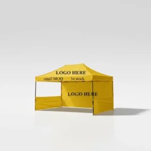 Custom Logo Printed Gazebo 10X10 10×15 10×20 Pop up Canopy Tent for Trade Show Display Events Outdoor