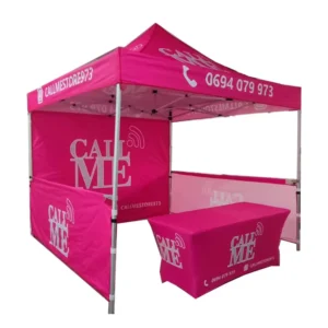 Custom Logo Printed Outdoor Folding Trade Show Canopy Tent