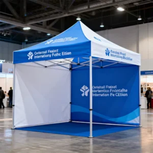 Custom Logo Printed Outdoor Folding Trade Show Canopy Tent Aluminum Frame