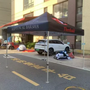 Custom Logo Printing 10x10ft Aluminium Outdoor Umbrella Tent
