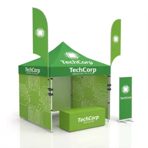 Custom Logo Printing 45mm Aluminium Tent Canopy Gazebo 3X3 Trade Show Tent for Events Parties and Weddings