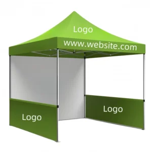 Custom Logo Printing Hexagon Aluminum Frame Waterproof 3 x 3 m / 10 ft Indoor and Outdoor Pop-Up Trade Show Canopy Tent