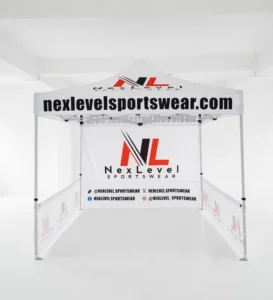 Custom Logo Printing Pop up Canopy Tent Waterproof Outdoor Advertising Folding Gazebo for Trade Show Events