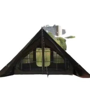 Custom Logo Summer Tent 2x3m Oxford Material Two Bedrooms and Living Room Includes Stakes and Repair Kit for Thru-Hikers