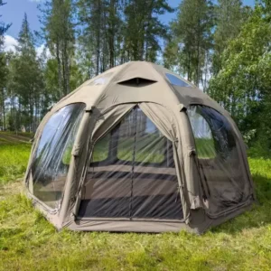 Custom Logo Waterproof Dome Inflatable Tent Large-Space Party Portable Four-Season Double Layer Quick Setup 17m