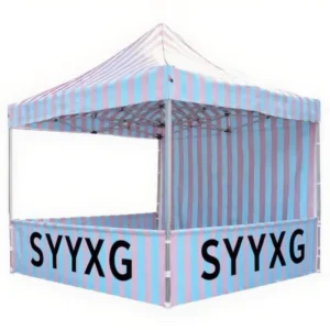 Custom Made Aluminum Alloy Printed Outdoor Storage Trade Show Advertising Tent