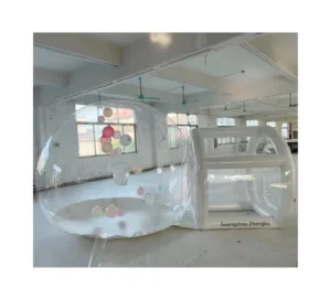 Custom-Made Transparent Inflatable Camping Dome Bubble Tent for Outdoor Parties