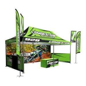 Custom Manufactured Aluminum Frame Portable 10x20ft Foldable Outdoor Canopy Gazebo Tent for Events