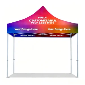 Custom Modular Double Outdoor Sports Trade Show Tent for Corporate Hospitality