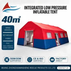 Custom OEM Inflatable PVC Medical Tent Waterproof Portable Shelter Hospital Emergency Isolation Rescue Outdoor All Season