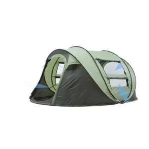 Custom OEM Pop-Up Camping Tent Two Bedroom Glamping Dome Geodesic Waterproof Rain Proof Tent Easy to Install