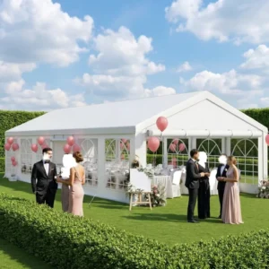 Custom Outdoor 40×60 Wedding Marquee Party Tent, Heavy Duty, 250-Person Capacity, South Africa