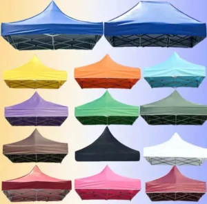 Custom Outdoor Advertising Pop-Up Canopy Tent 10x10ft 4x4m Waterproof UV Protection Replaceable Top for Trade Shows