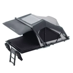 Custom Outdoor Camping Four-Season 2-3 Person Foldable Car Hard Roof Top Tent With Ladder