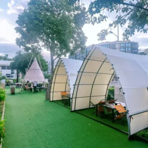 Custom Outdoor Catering Tent Garden Tent Camping Picnic Tent Boat Shape Restaurant Tent Market Stall Tent