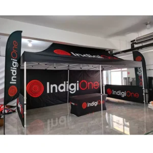 Custom Outdoor Commercial Trade Show Folding Popup Gazebo Canopy Tent Aluminum Frame