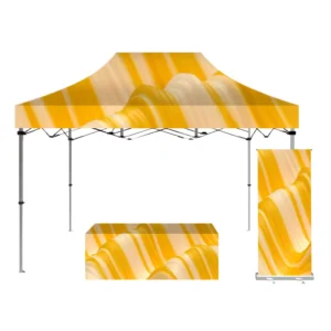 Custom Outdoor Event Tent with Windproof Stakes