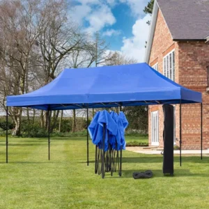 Custom Outdoor Foldable Portable 10×20 Canopy Tent UV-Resistant Waterproof Heavy-Duty