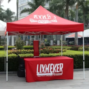Custom Outdoor Pop-Up Tent for Trade Shows and Advertising